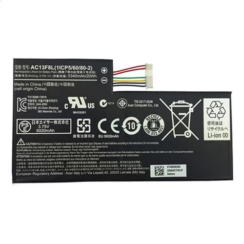 Batterie pour Acer KT0020G002