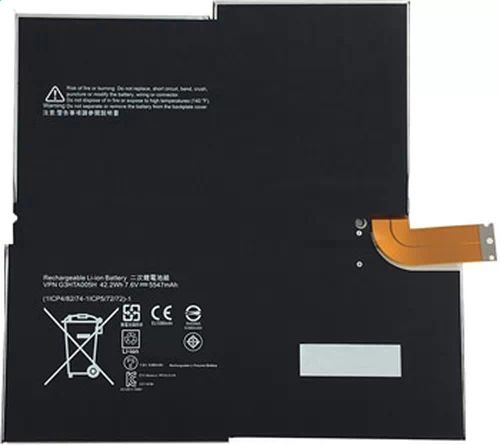 42.2Wh Batterie pour Microsoft Surface Pro 3 1631