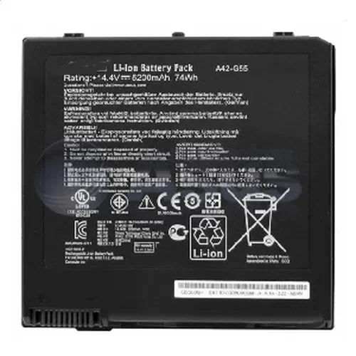 Batterie pour Asus G55